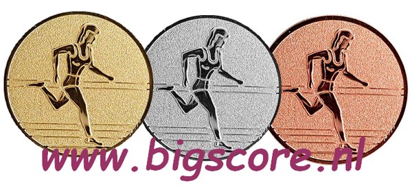 Hardlopen Dame E139 Ø 25 mm E239 Ø 50 mm
